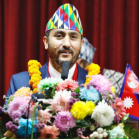 Migrant workers from Sainamaina  doing social works in villages