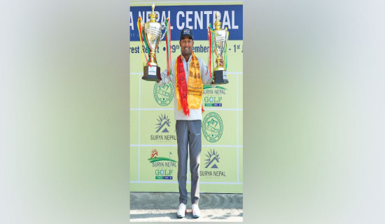 Amateur Rahul defends Surya Nepal Central Open title