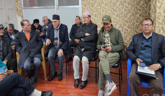 Nepali Congress leader Dr Koirala discusses latest situation in the party