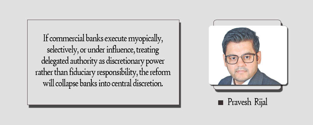 Commercial Bank Discipline Key To Reform