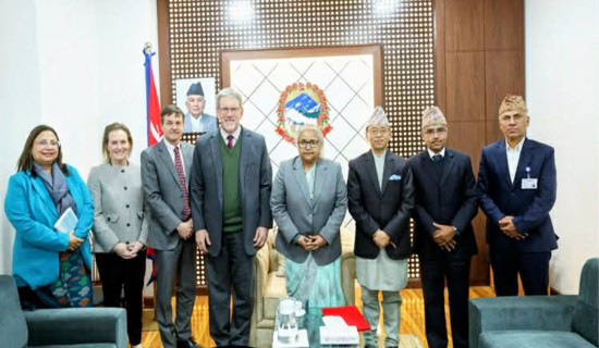 US Ambassador pays courtesy call on PM Karki