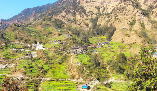 Malampar village of Myagdi