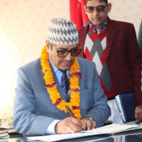 26 model houses built for quake-affected families in Jajarkot, Rukum Paschim