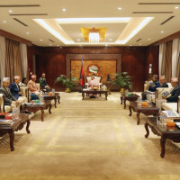 Top leaders of three major parties agree to give full shape to search committee