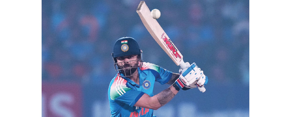 Kohli leads India to 4-wicket win over New Zealand