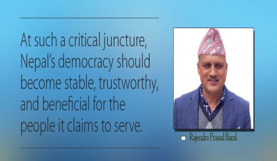 Democracy Faces Trust Deficit