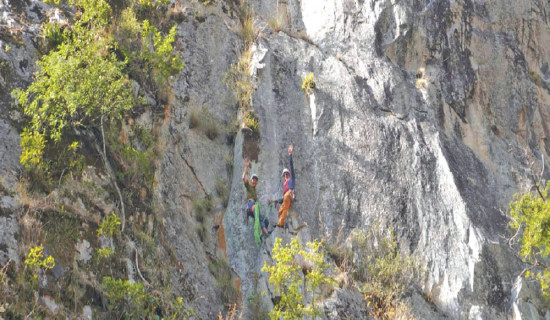 Tarebhir declared ideal for rock climbing