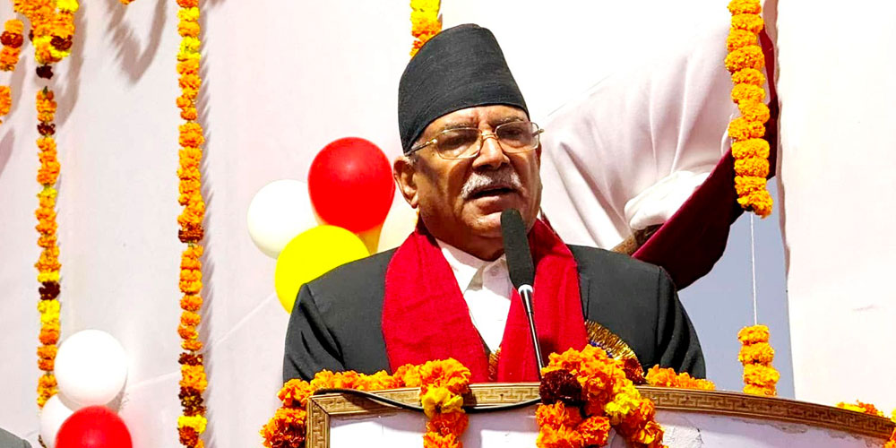 No alternative to polls to resolve political issues, Coordinator Prachanda says