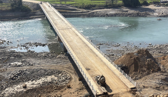 Hosti Bridge completes, others unfinished