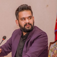 Local, Indian tourists  visit Saligram Museum