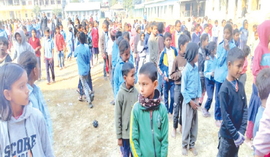 Cold wave hampers school operation,  teaching, learning activities in Madhes