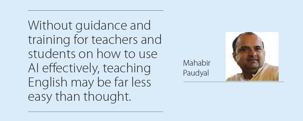 Teaching English In Age Of AI