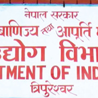 Basnet earning income from mushroom farming