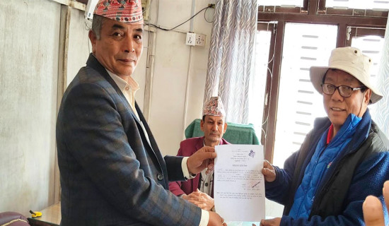 Mahabir Pun files independent candidacy from Myagdi