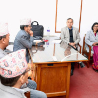President Paudel performs Nava Kanya Puja