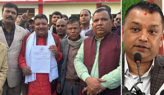 UML Chair and former PM Oli files nomination for HoR polls from Jhapa-5