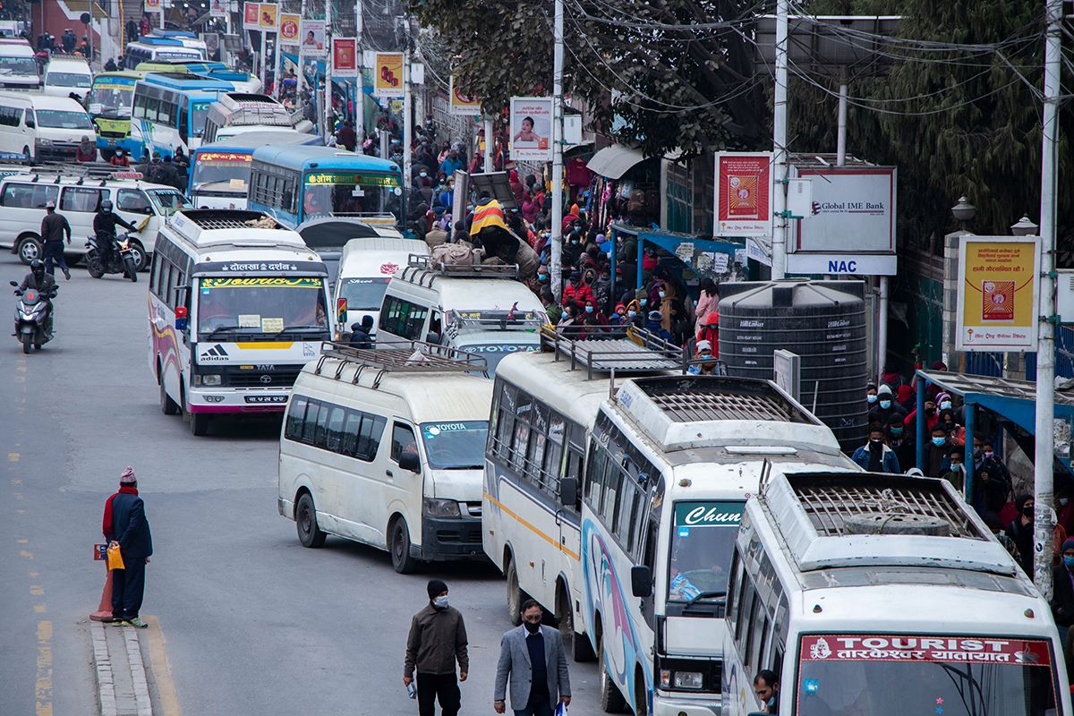 CCTV installation begins in public vehicles across Kathmandu valley