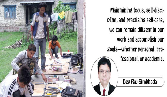 Diligence Leads To Success  