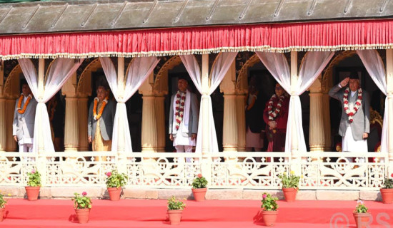 President Paudel attends 'Basanta Shrawan' ceremony