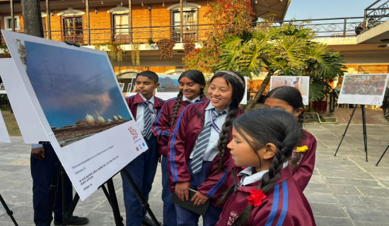 Child-led photography exhibition opens, highlighting children’s voices