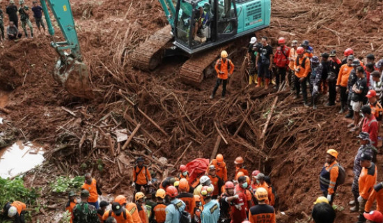 Indonesia landslide kills seven, dozens missing