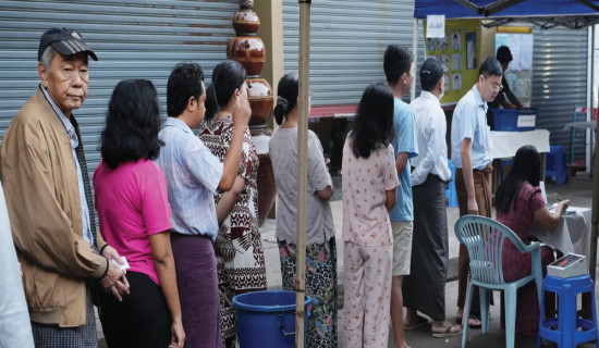 Election concludes in Myanmar