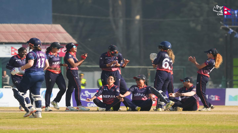 Women's T20 World Cup Global Qualifier: Nepal out of Group Stage