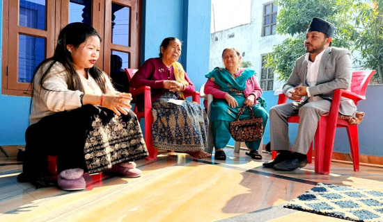 Banke 2 candidate Bista holds discussion with Gen Z movement martyr’s family
