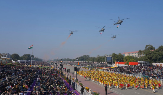 India's 77th Republic Day observed