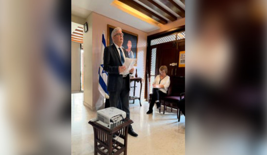 Israeli Embassy observes Int'l Holocaust Remembrance Day