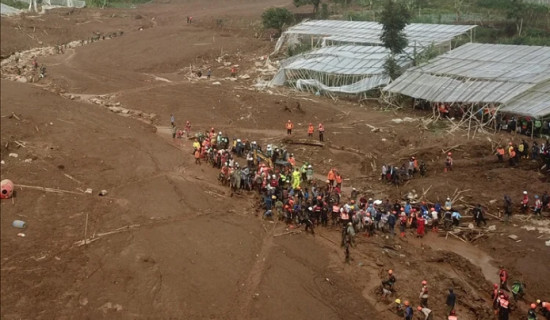 Indonesia landslide death toll rises to 34, dozens missing