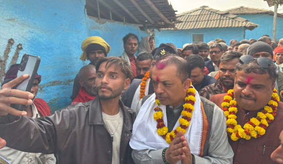 I'll dedicate myself to development works by staying with the people: NC President Thapa