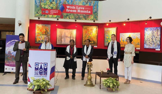 Art exhibition ‘With Love from Russia’ kicks off