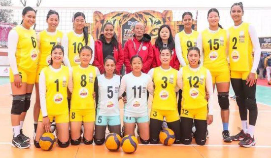 New Diamond lifts title of Tiger Cup Volleyball Competition