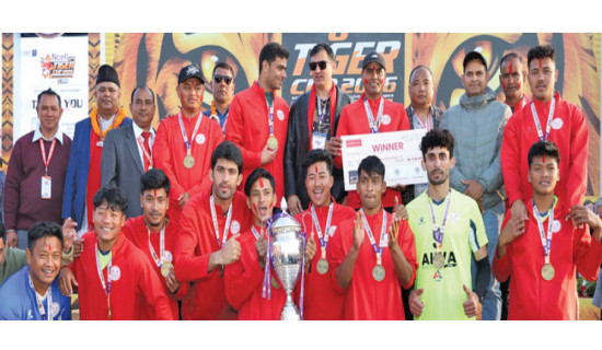 Gandaki win sixth Tiger Cup men’s volleyball title