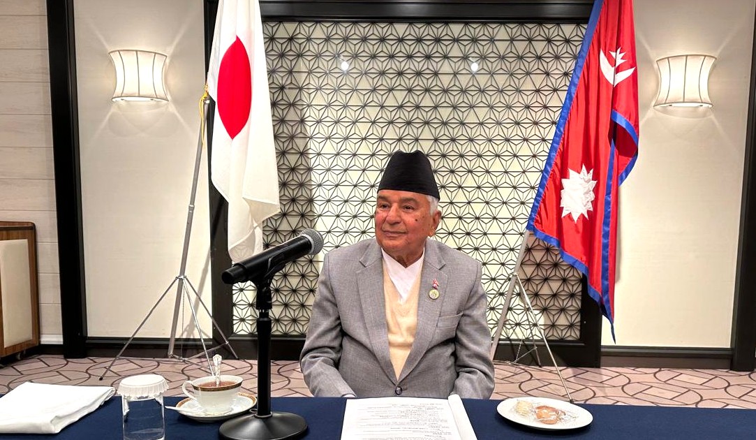 Nepal wants to build close partnership with Japanese private sector: President Poudel