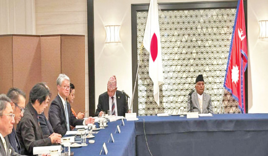 Nepal wants to build close partnership with Japanese private sector: President