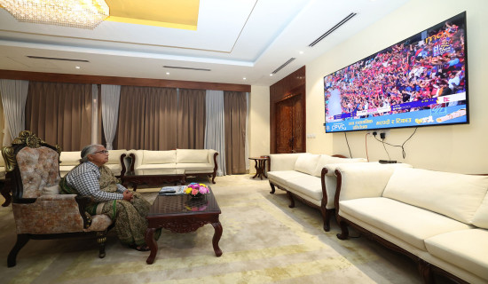 T20 World Cup: Nepal chasing 185-run target; PM Karki watching match with keen interest