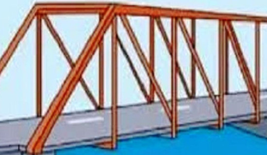 Motorable bridge constructed six months before deadline