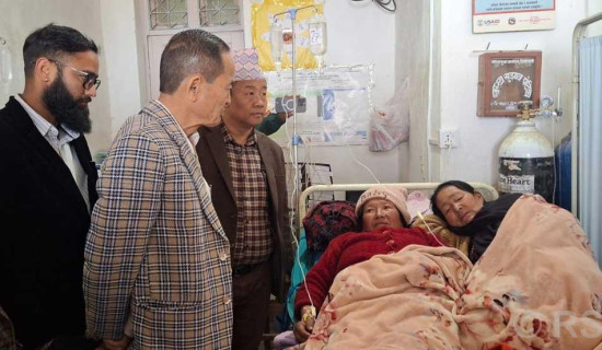 Province's Health Minister arrives at Diplung to take stock of mass illness