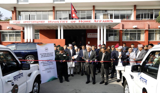 Indian govt provides 223 vehicles to Nepal for HoR election