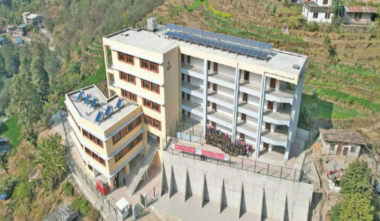 Two schools rebuilt in Sindhupalchowk with China's support