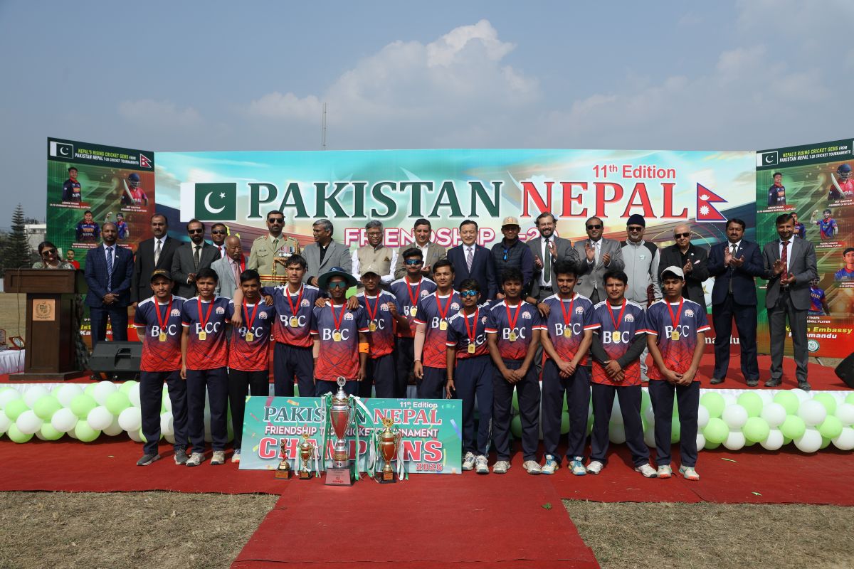 11th edition of Pakistan-Nepal Friendship T20 Cricket Tournament concludes