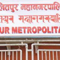 Disabled-friendly overhead bridge construction begins in Lalitpur