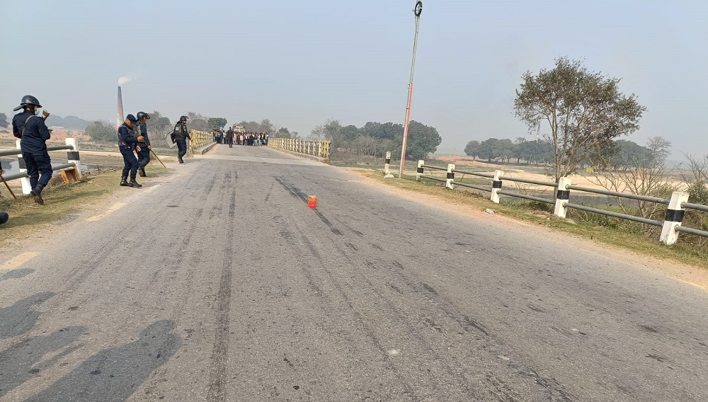 Suspicious object found on Bargadi Bridge in Kapilvastu