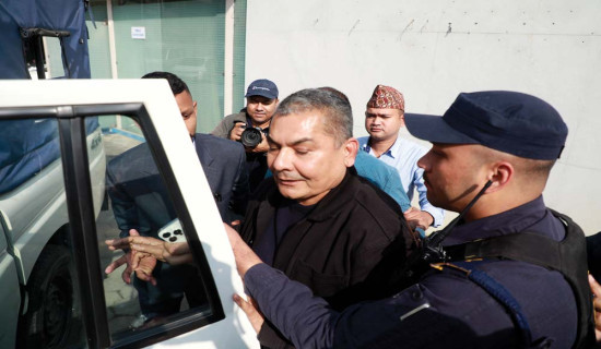 Durga Prasai's detention extended for four days