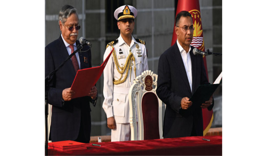 Bangladesh’s new PM takes oath