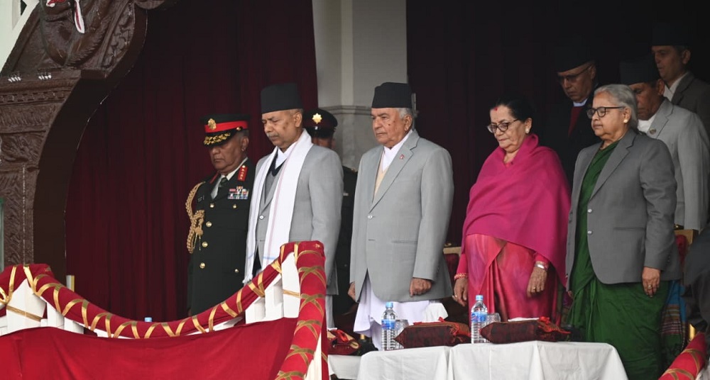 President Paudel and First Lady grace national democracy day celebrations