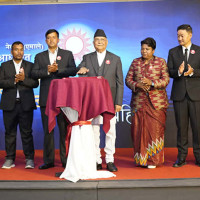 Foreign Affairs Minister Sharma monitors polling centers in Mahottari