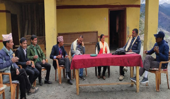 Most polling centres lack road access in Mugu